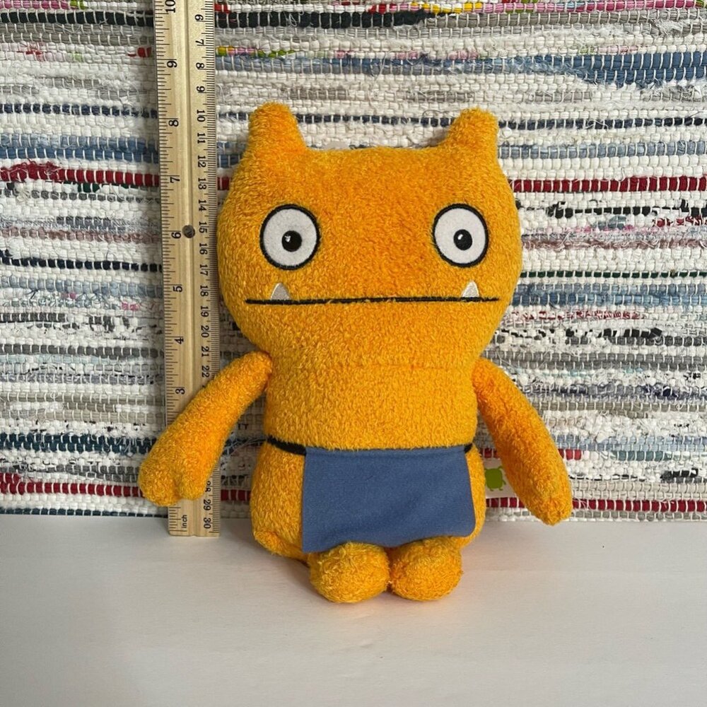 Hasbro Ugly Dolls Wage Plush Toy Orange Blue Apron 2019 - Picture 7 of 8